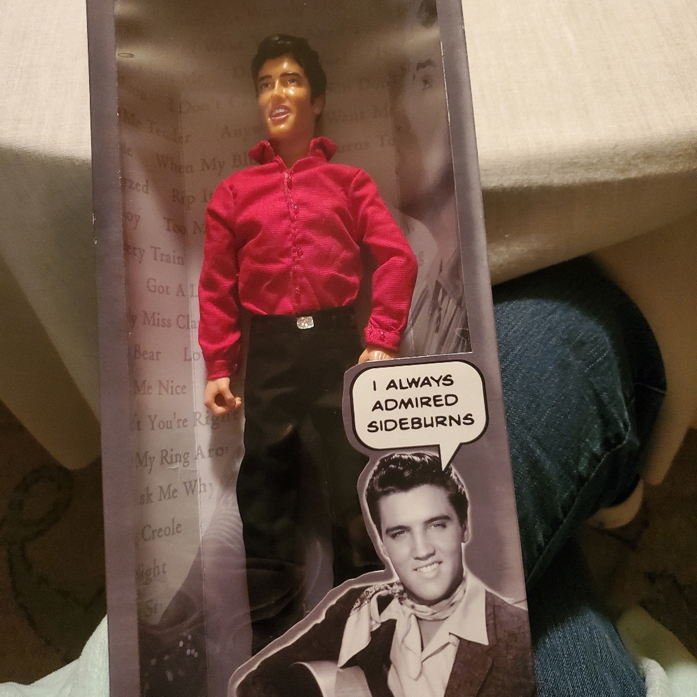 12 " Vintage Elvis Presley talking doll